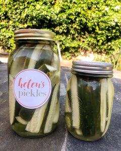 Pickled Cucumber Spears
