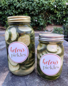 Pickled Cucumber Chips